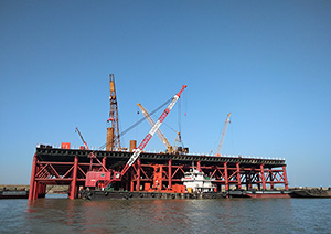 安九客專鳊魚洲長江大橋